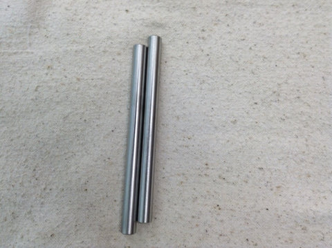 Knee Rods - 8" Stainless Steel - 2 pieces