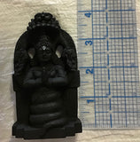 4" Patanjali Composite Black Stone Statue