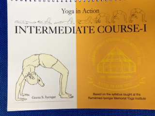 Geeta Iyengar - Yoga in Action:Intermediate Course I - Book